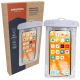 6. WATERPROOF PHONE CASE 11X21CM PVC WHITE GRUNDIG