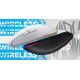 7. HATOR Pulsar 3 Wireless Gaming Mouse Ambidextrous RF Wireless + Bluetooth + USB Type-C Optical 12000 DPI