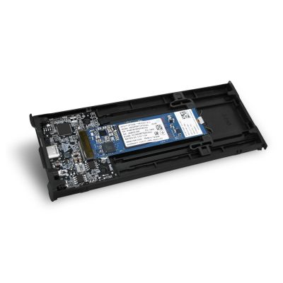 9. Icy Dock MB861U31-1M2B Hard Drive Enclosure SSD Case Black M.2