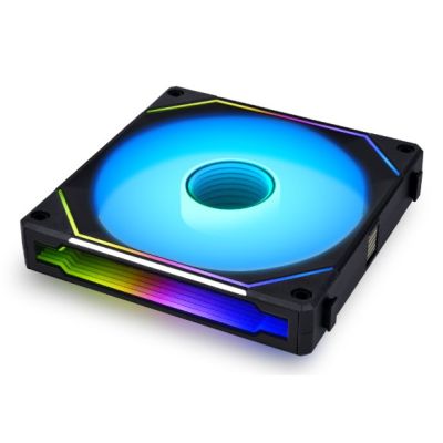 4. Lian Li UNI FAN SL-INF 120 ARGB Reverse Blade PWM Fan, 3 Pack with Controller - 120mm