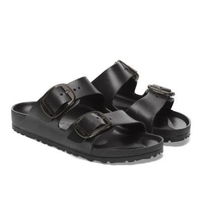 3. Birkenstock ARIZONA BIG BUCKLE EVA NARROW Sandals Black (1029641)