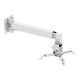 6. MACLEAN Wall Mount / Wall Bracket for Projector, White, MC-205 W