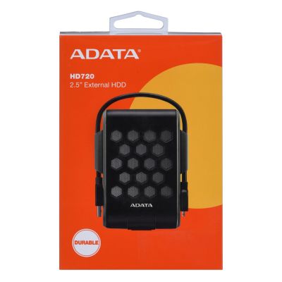 2. External HDD ADATA HD720 (2TB; 2.5"; USB 3.2; black)
