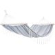 2. GARDEN HAMMOCK FOR 1 PERSON 200X100CM WITH SPREADER BAR AND FRINGE MIAMI GRAY