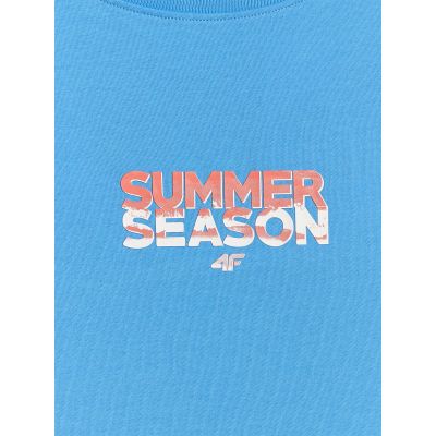 5. Men's sleeveless shirt 4F 4FWSS26TSLEM249-33S