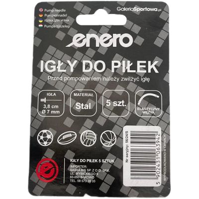 14. SET OF 5 NEEDLES WITH HOSE FOR ENERO BALL PUMP