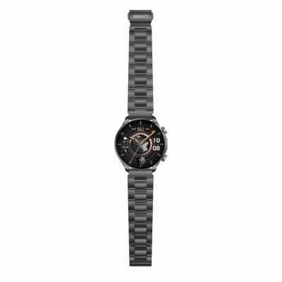 11. Smartwatch Gravity Black Strap + Bracelet GT35-2