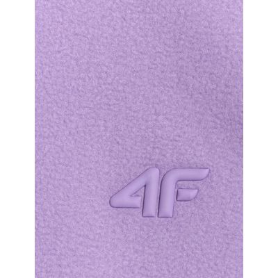 7. Girls’ Slim-Fit Fleece Jacket with Stand-Up Collar 4F 4FJRAW25TFLEF434-51S