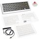 Ducky Outlaw 65 Keyboard Universal USB Silver