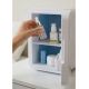 4. Mini fridge with LED makeup mirror ELLE 6L white
