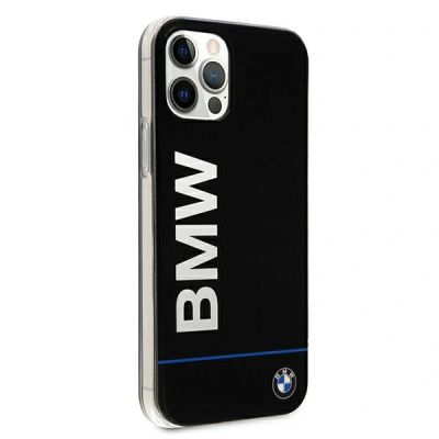 4. BMW Hardcase Signature Printed Logo Case for iPhone 12 / 12 Pro - Black