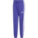 Women's adidas Essentials 3-Stripes French Terry Cuffed Pants Purple KF8340