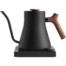 Fellow Stagg EKG PRO Electric Kettle, matte black, wooden handle