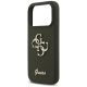 6. Guess Silicone Big 4G Script Case for iPhone 17 Pro - Green