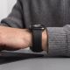 6. Tech-Protect Silicone Strap for Apple Watch 44 / 45 / 46 / 49 mm - Black