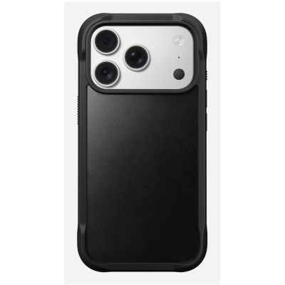 7. Nomad Rugged Leather Case for 16 cm (6.3") Mobile Phone Black
