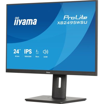 22. iiyama ProLite XB2495WSU-B1 computer monitor 61.2 cm (24.1") 1920 x 1200 px Full HD LCD Black