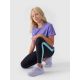3. Girls' knitted leggings 4F Junior 4FJWAW24TTIGF170-20S