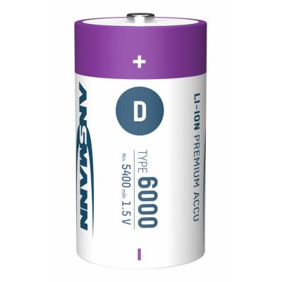 14. Ansmann 1314-0005 household battery Rechargeable battery D Lithium-Ion (Li-Ion)