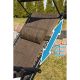 24. FOLDABLE GARDEN DECHAIR WITH CANOPY 173X52/65X110CM BROWN