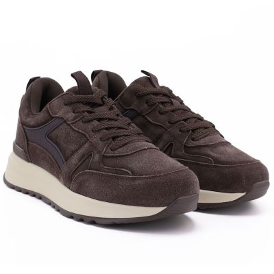 4. Women's chocolate leather shoes Vinceza FIO27-67006