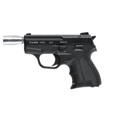 4. STALKER M906 BAS Alarm and Signal Pistol, Cal. .22 Long Blank (6 mm) Black