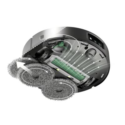 21. iRobot Roomba Combo 505 Robot Vacuum Cleaner (Black)