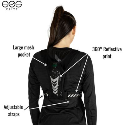 4. Eos Elite UltraLight EOSBLACK Running Vest