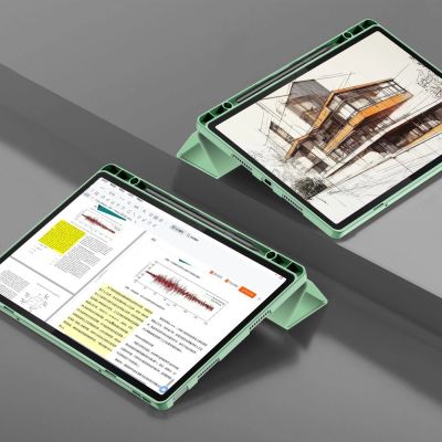 6. Tech-Protect SC Pen Case for Lenovo Idea Tab Pro / Pro MT 12.7 TB-373 - Green