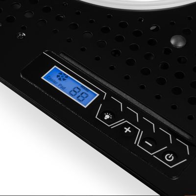 6. MODECOM CF18 RGB SILENT FAN BLACK LAPTOP COOLING PAD