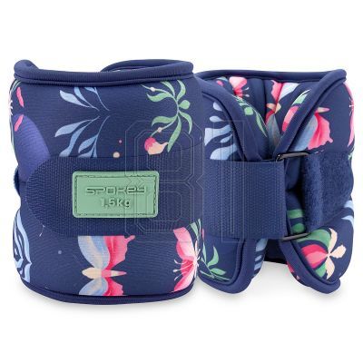 6. Spokey The Bloom Form Ankle and Wrist Weights 2x 1.5 kg SPK-944490