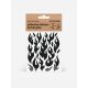 BOOKMAN Reflective Stickers Flames sticker