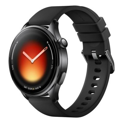 2. Xiaomi Watch 5 3.91 cm (1.54") AMOLED 47 mm Digital 480 x 480 px Touchscreen Black GPS