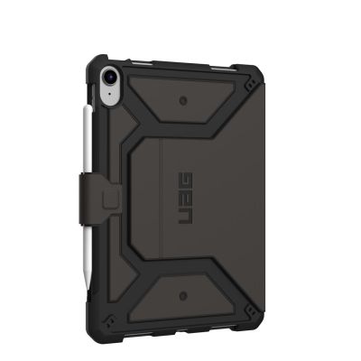 8. UAG Metropolis SE Series Rugged Case for iPad 10.9 (10th Generation, 2022) - Metropolis SE Black - Tablet Flip Case - Resistant - Polyurethane - Black