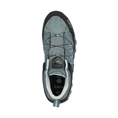 3. CMP Rigel Low Fitgo WP Women's Hiking Shoes - Mineral Green