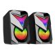2. REDRAGON GS700 Tocatta Black 11W