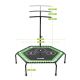6. VIRTUFIT FITNESS PRO TRAMPOLINE WITH HANDLE - BLACK - 127 CM