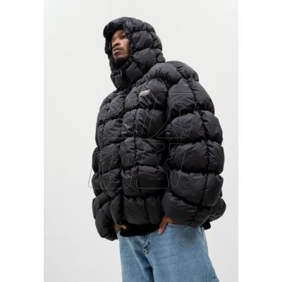 11. Karl Kani Sport Patch Square Quilted Puffer Jacket M 60760019