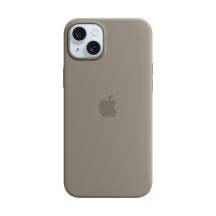 Apple Silicone Case with MagSafe Clay, for iPhone 15 Plus, MT133ZM/A