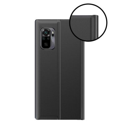 6. Sleep Case Bookcase Type Case with Smart Window for Xiaomi Redmi K40 Pro+ / K40 Pro / K40 / Poco F3 blue