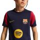 3. Nike FC Barcelona Strike Kids T-Shirt Navy Blue and Burgundy II3237 401