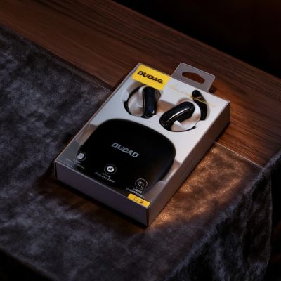 3. Dudao U17Z Bluetooth 5.3 OWS Headphones with Ear Hooks - Black