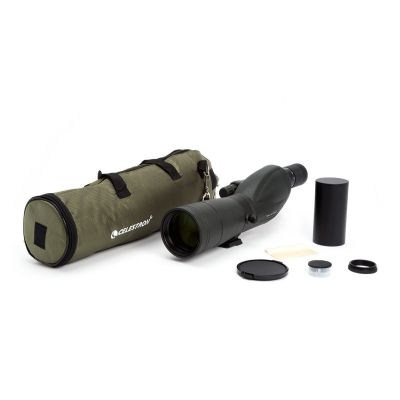 7. Celestron TrailSeeker 65 Scope 48x BaK-4 Black