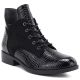 Women's patent leather ankle boots, black, Vinceza HX27-16524