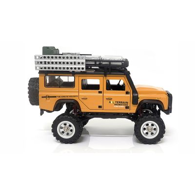 2. Remote Control Car Amewi RC Car D90X28 Crawler 4WD Li-Po 300mAh Battery Yellow Age 8+