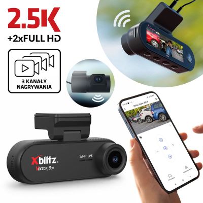 7. XBLITZ 3-CHANNEL VECTOR 3CH VIDEO RECORDER