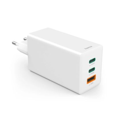 2. Hama 00201997 Mobile Charger Laptop, Smartphone, Tablet White Alternating Current Fast Charging Internal