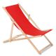 GreenBlue GB183 Red Garden Deckchair (red color)