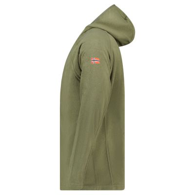 7. Men’s fleece jacket Geographical Norway TUGOOD KAKI DB MEN 233 (WZ3332H/GN-KAKI)