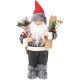 4. CHRISTMAS DECORATIVE STANDING DELUXE 30CM GREY